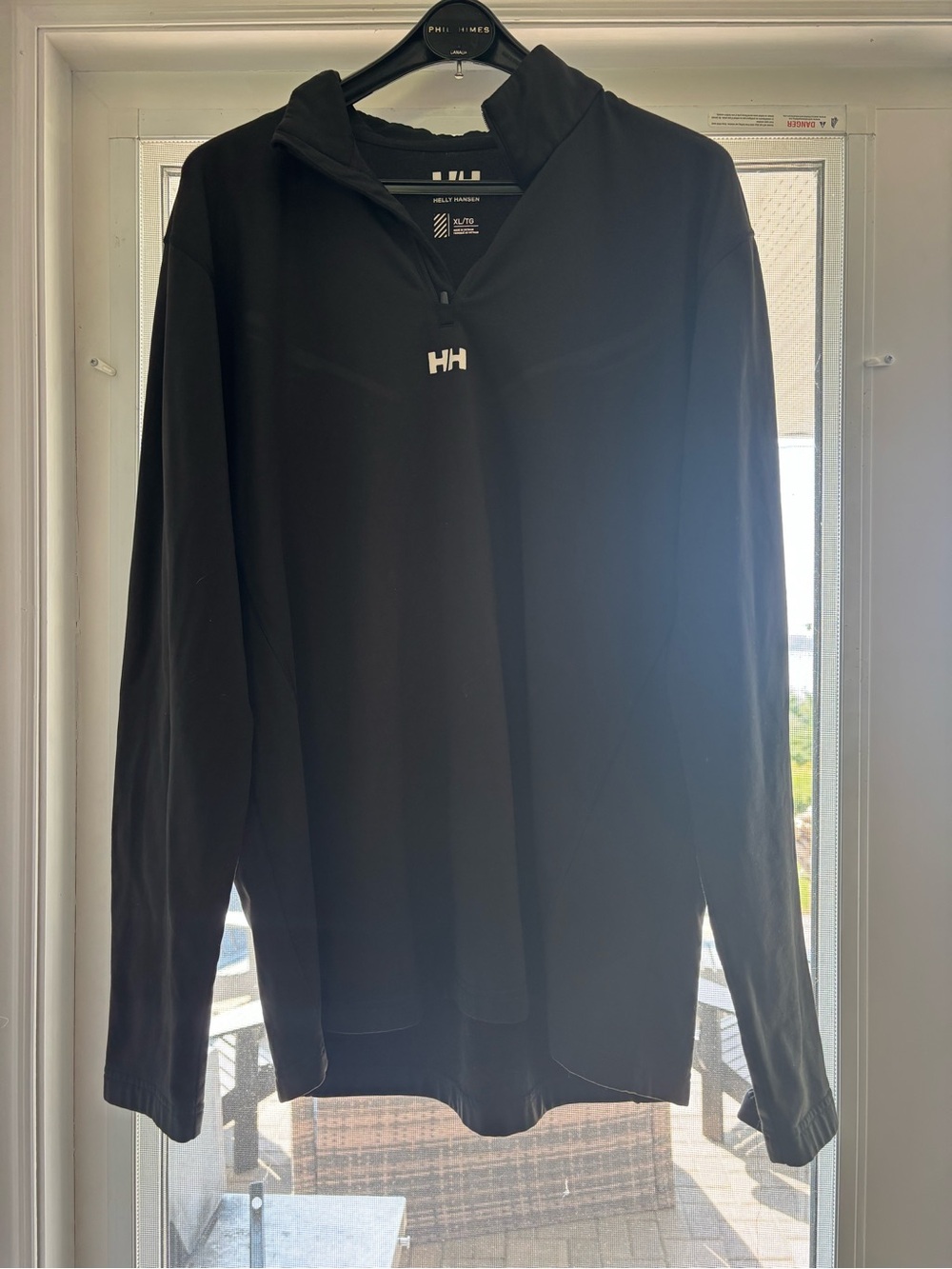 Helly Hansen Black Quarter-Zip Pullover